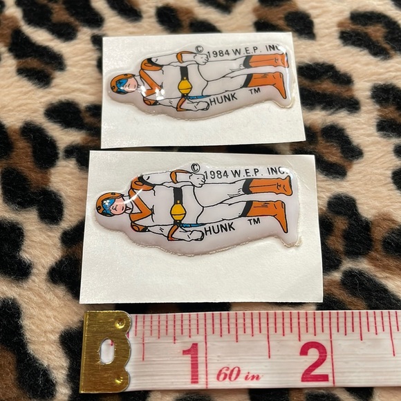 1984 VOLTRON Lion Force Vintage Puffy Sticker Cartoon Anime Robot 80s WEP Toy - Picture 16 of 17